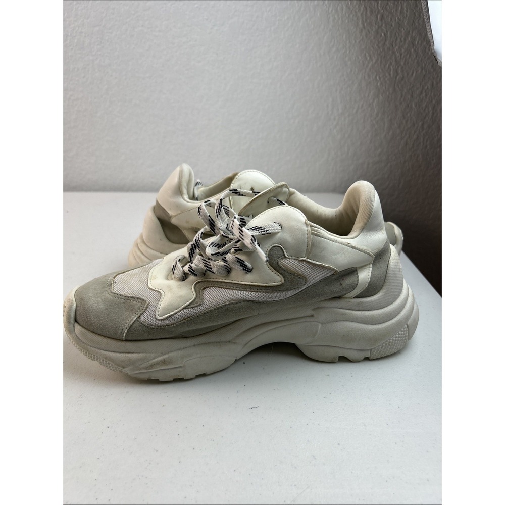 Aldo Women's Athletic Shoe Sneakers Size 8, Color White/Bone‎ - Picture 12 of 12